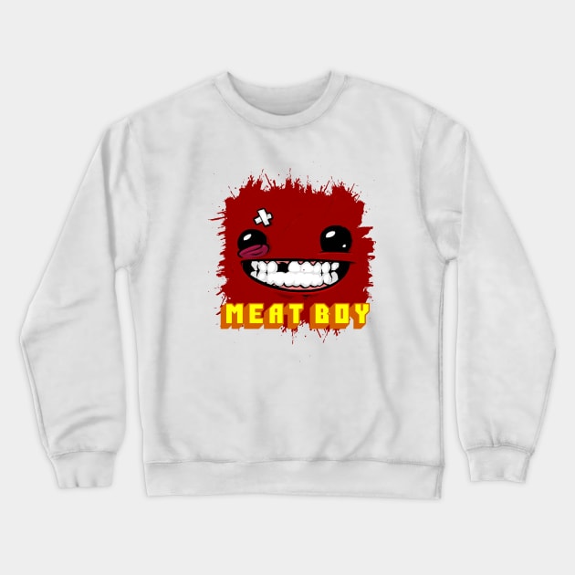 MEATBOI Crewneck Sweatshirt by theanomalius_merch